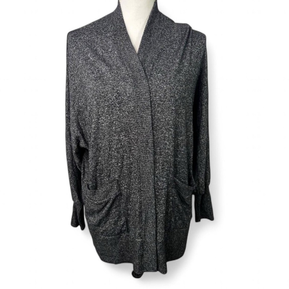 American Eagle Heather Gray Super-Soft Cardigan